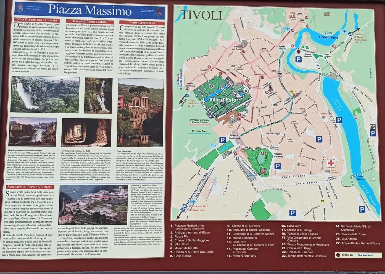티볼리 Alla Fontana Di Gemma Via Dei Sosii 69 아파트 외부 사진